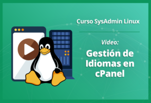 El siguiente vídeo tiene por objetivo explicar la gestión de idiomas en cPanel para la instalación de servidores de producción