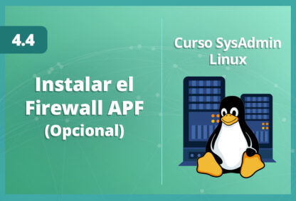 Instalar el Firewall APF (OPCIONAL) en Linux